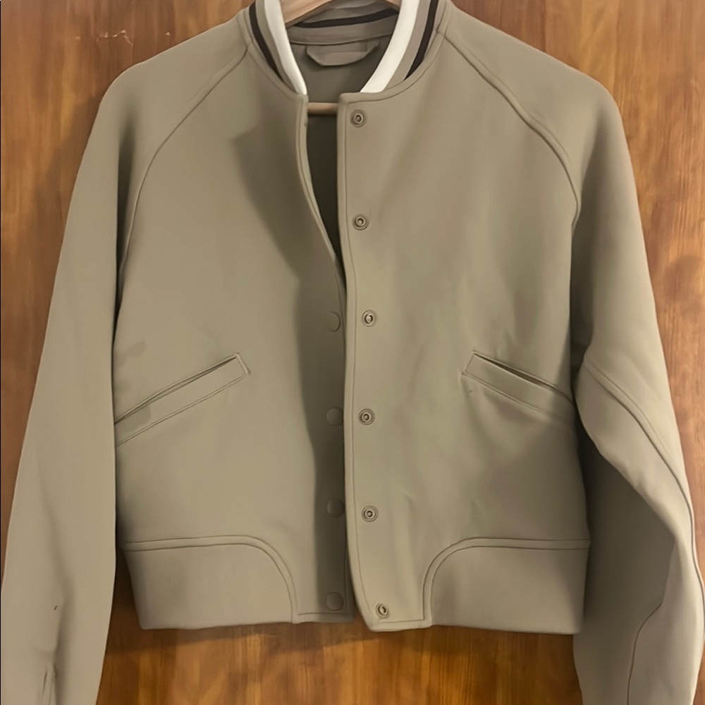lululemon athletica Olive Bomber Jacket